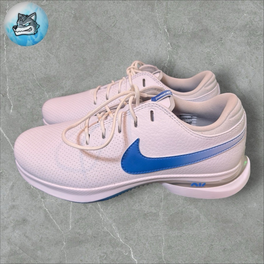 Nike Air Zoom Victory Tour 3 Golf Shoes White/Blue FQ3274-103 Men's Size 7 NEW - Picture 2 of 5